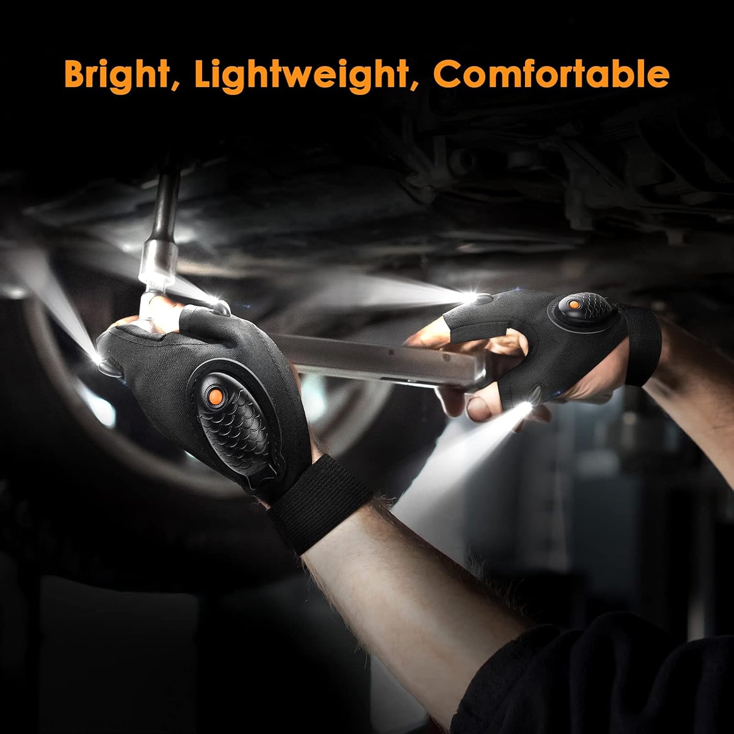 LED Flashlight Gloves