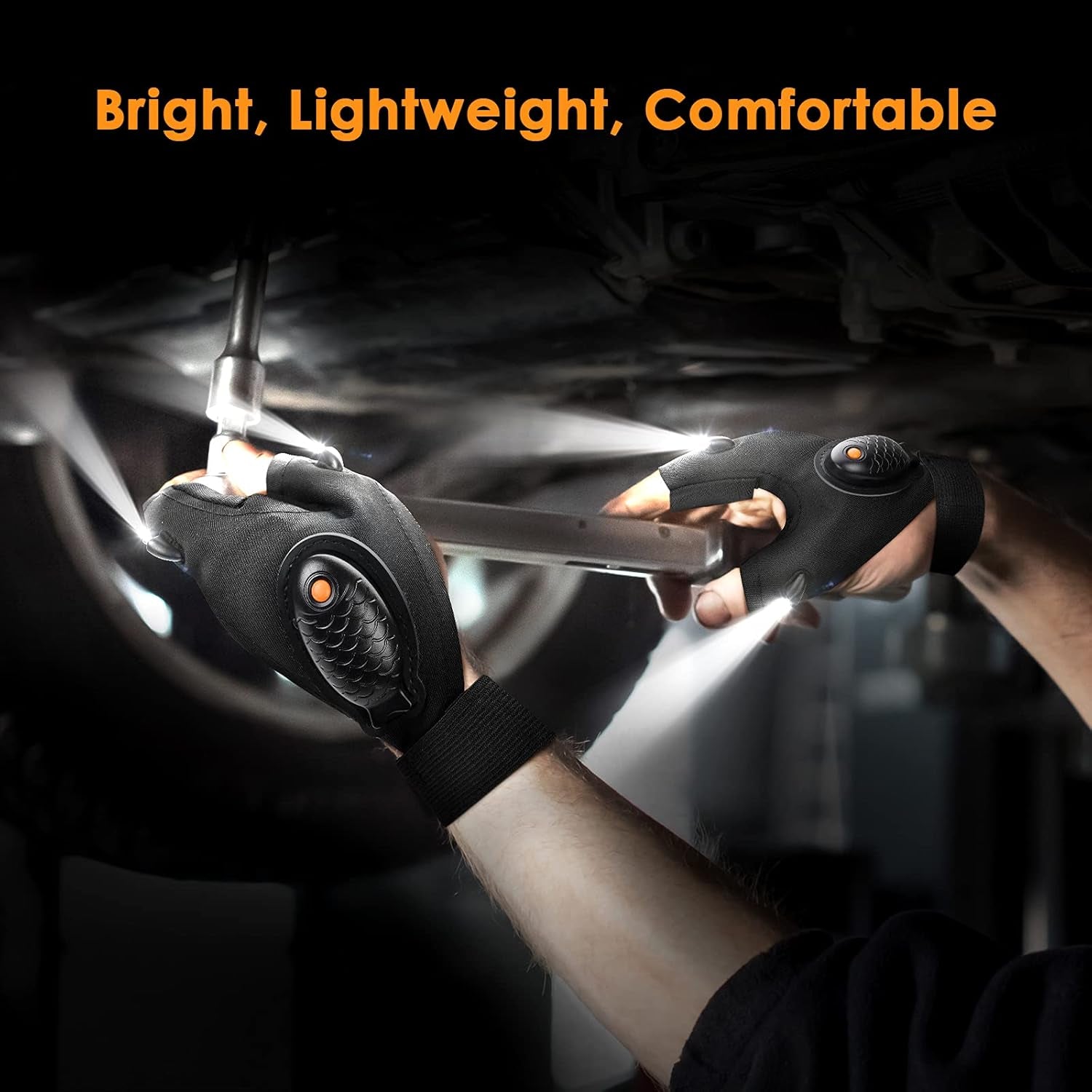 LED Flashlight Gloves
