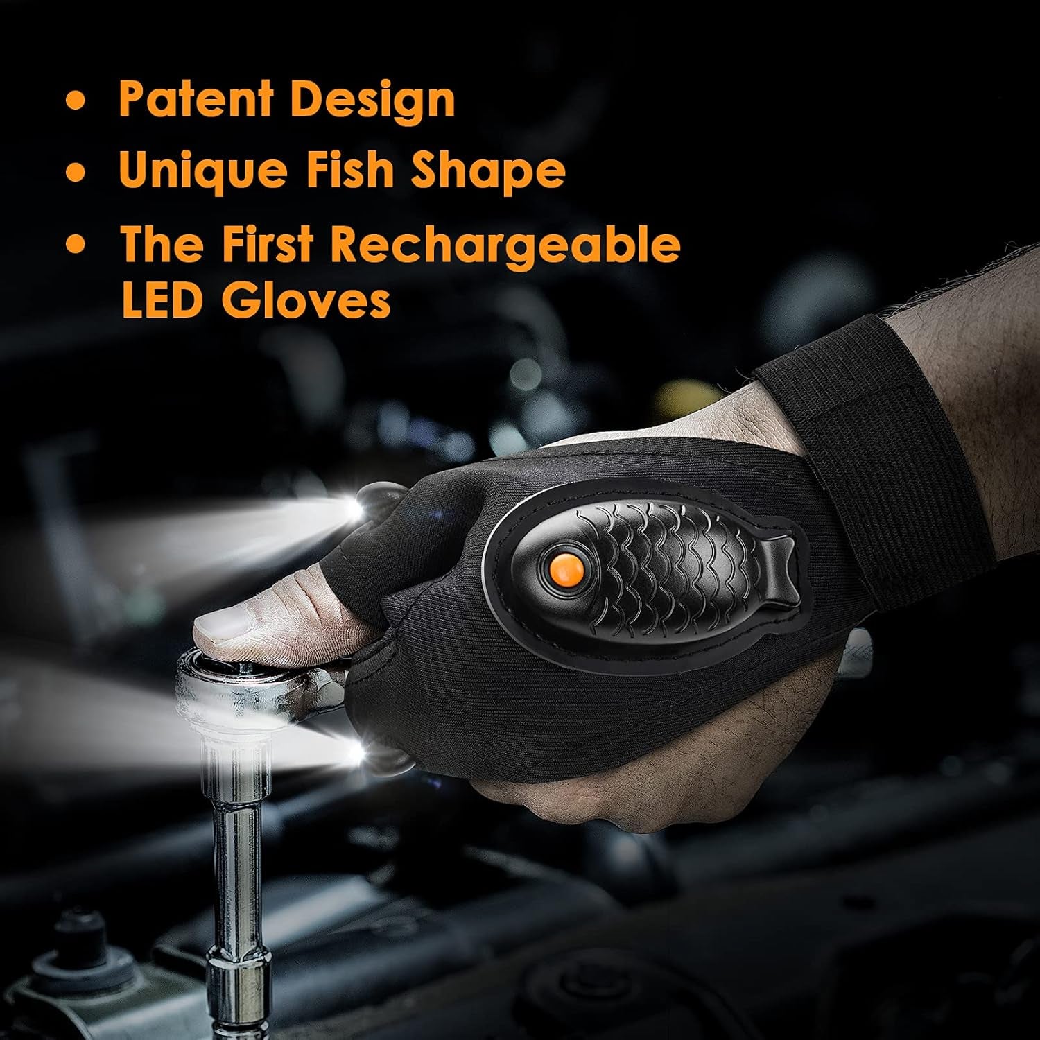 LED Flashlight Gloves